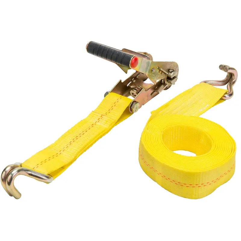 Keeper 89616 Tie-Down Strap, 2 in W, 16 ft L, 3333 lb Working Load, J-Hook End