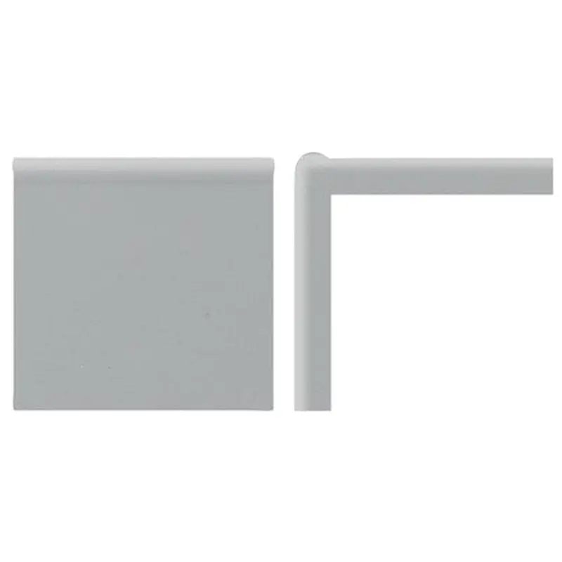 American Olean Bright Light Smoke Ceramic Mud Cap Tile (2-in x 6-in)