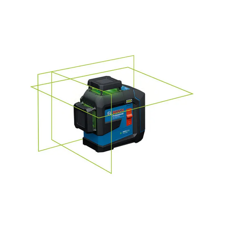 Bosch GLL300-42GL 3.7V 360 Green-Beam Three-Plane Leveling and Alignment Laser with Li-Ion Battery