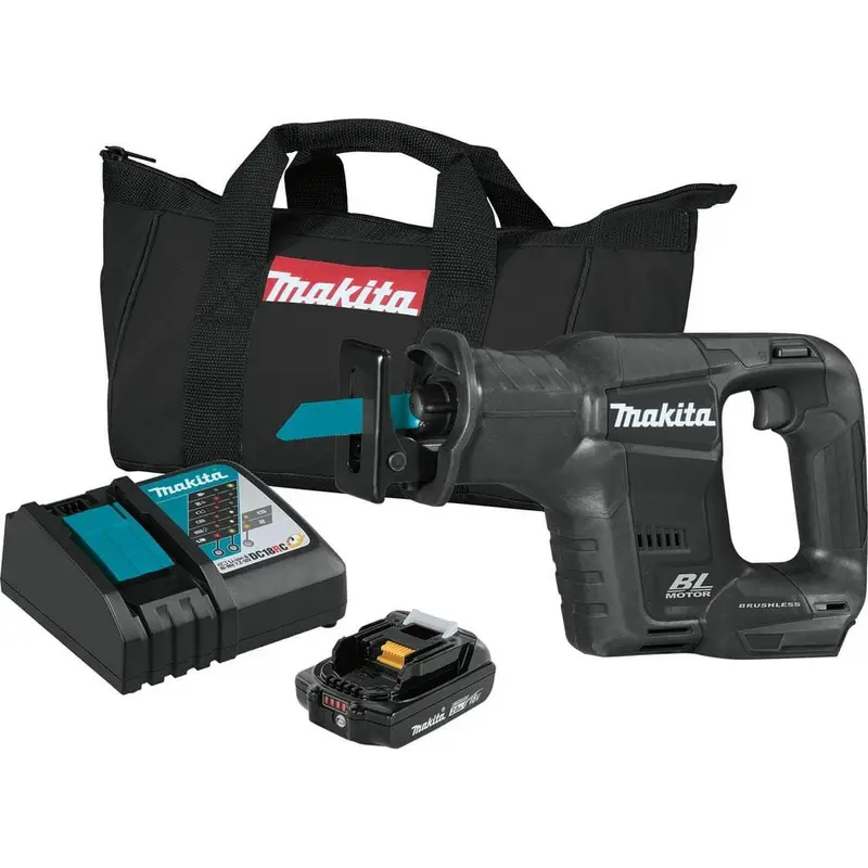 18-Volt LXT Lithium-Ion Sub-Compact Brushless Cordless Recipro Saw Kit (2.0 Ah)1 Battery & Charger Included / 10.1