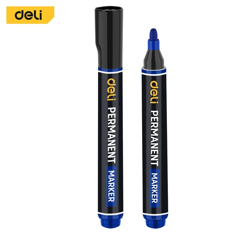 Deli Blue Permanent Marker 1.8mm | DL-JH02-E1