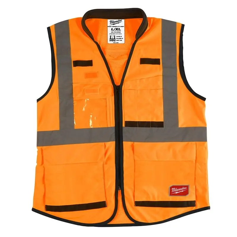 48-73-5093 High Visibility Orange Performance Safety Vest - XXL/XXXL (CSA)