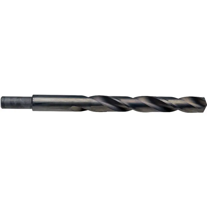 Irwin 67826 Jobber Drill Bit, 13/32 in Dia, 5-1/4 in OAL, Spiral Flute, 2-Flute, 13/32 in Dia Shank, Reduced Shank