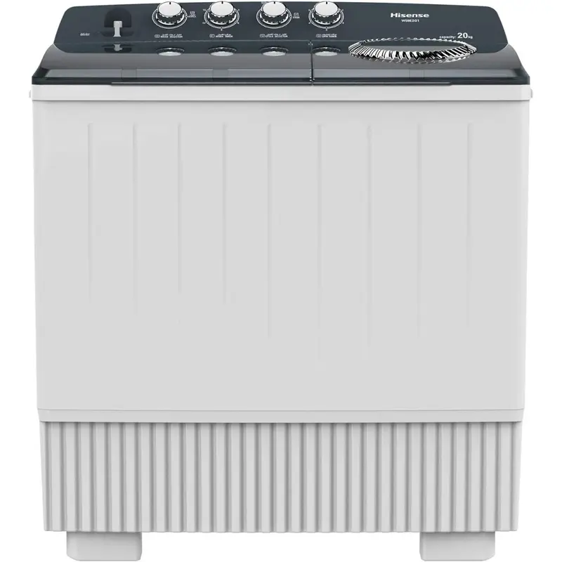Twin Tub Washer - White | 20 KG