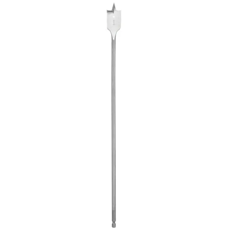 Milwaukee 48-27-0621 Boring Bit, 5/8 in Dia, 6 in OAL, Flat Flute, 1/4 in Dia Shank, Hex Shank