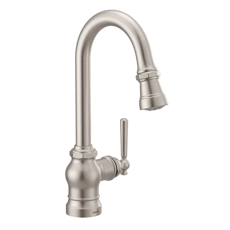 Paterson One-Handle Pulldown Bar FaucetChrome