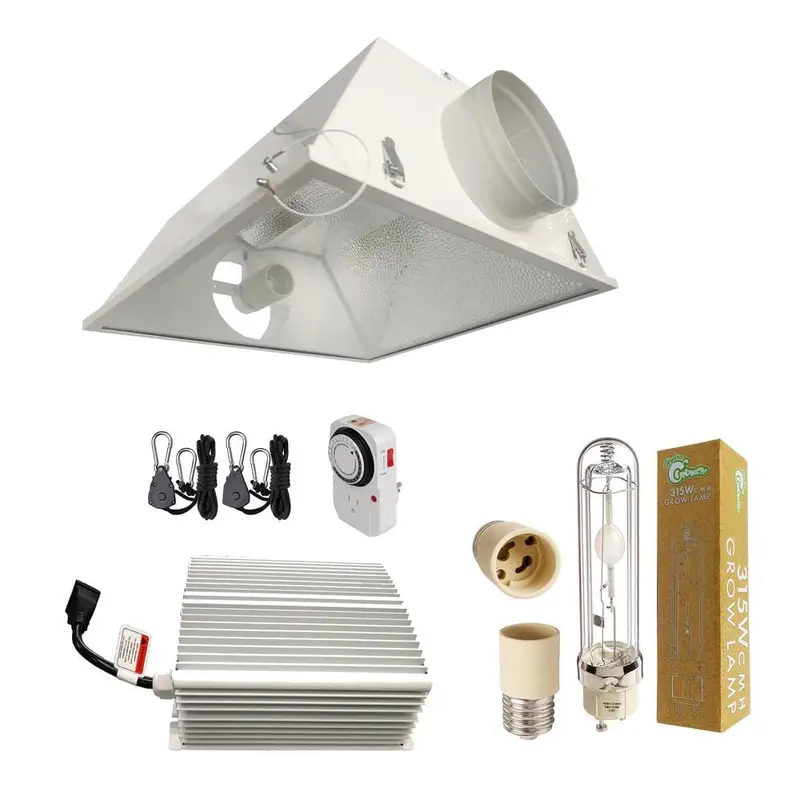 315-Watt CMH Ceramic Metal Halide Grow Light System with 6 in. Large Air Cooled Reflector35 / each