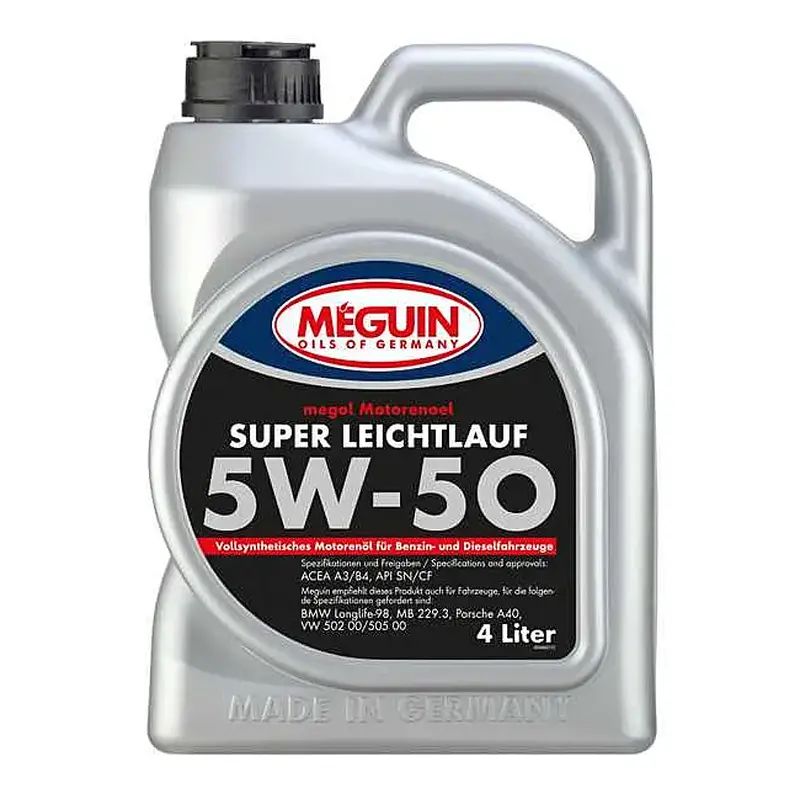 Meguin Motor Oil Super Leichtlauf SAE 5W-50