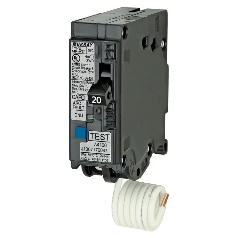 20 Amp 1 in. Single-Pole Combination AFCI Circuit BreakerCAFCI / 0.4 / 20