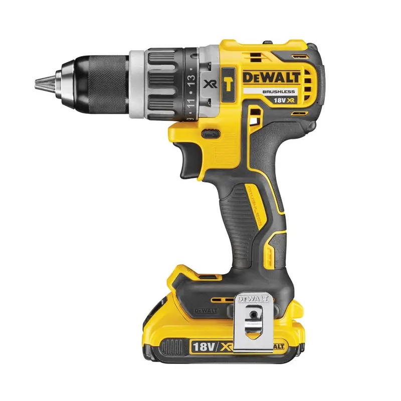 18V XR Brushless Hammer Drill Driver - 2 X 2AH