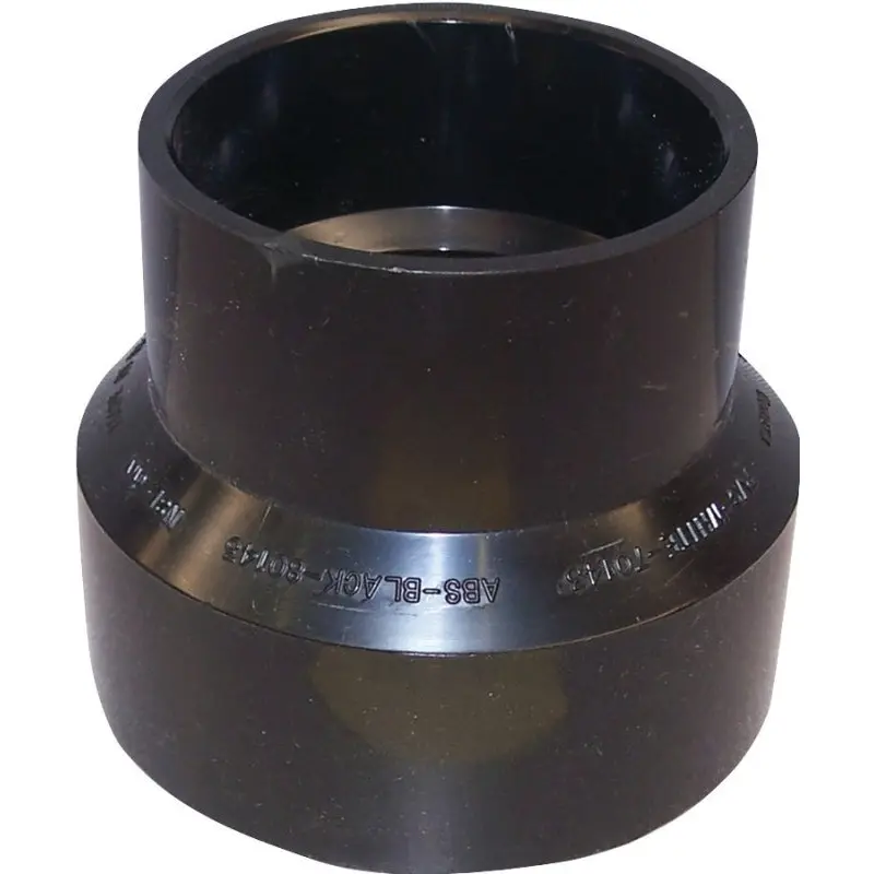 ABS REDUCING COUPLING 3X2IN