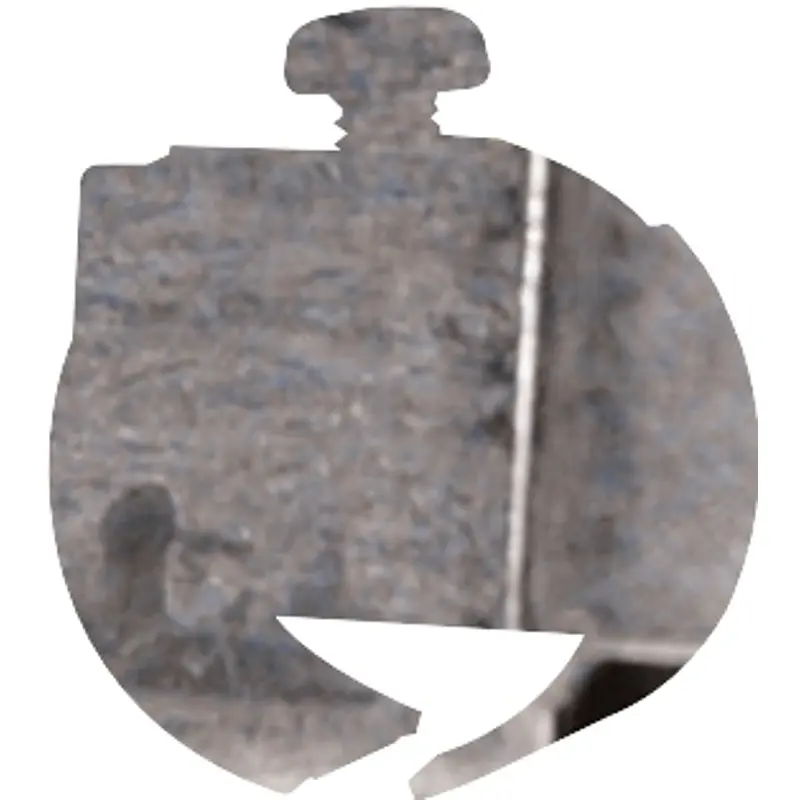 Hubbell NMSQ038R100 Squeeze Connector, 3/8 in, Steel