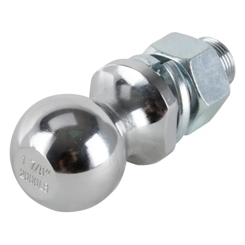 Vulcan HBB09 Hitch Ball, 1-7/8 in Dia Ball, 1 in Dia Shank, 2,000 lb Gross Towing