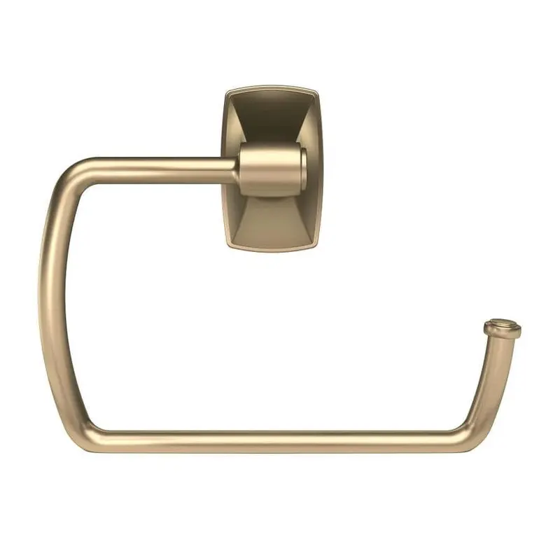 Amerock Clarendon Golden Champagne Wall Mount Towel Ring