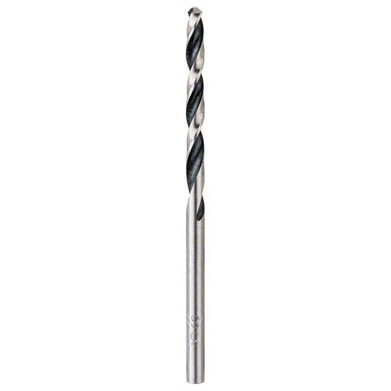 Metal Spiral Drill Bit HSS PointTeq 3x33x61mm 2pcs