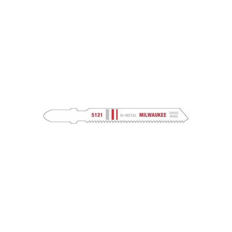 Milwaukee 48-42-5121 3"" 18 TPI Bi-Metal Jig Saw Blade (5 PK)