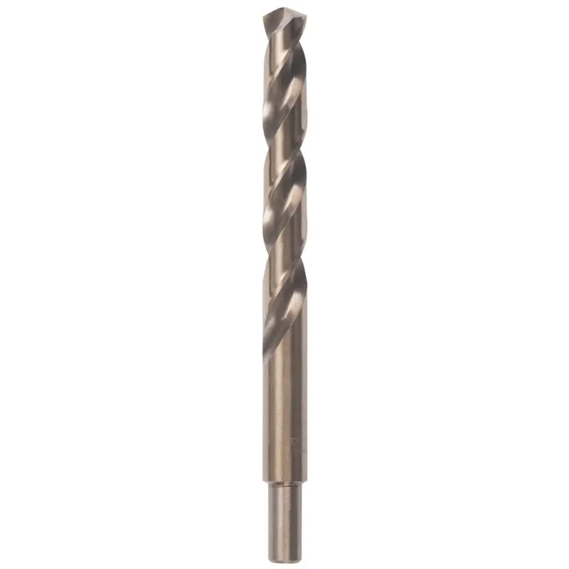 Irwin 3016031ZR Jobber Drill Bit, 31/64 in Dia, 3-1/8 in OAL, Spiral Flute, 1-Flute, 31/64 in Dia Shank, Reduced Shank