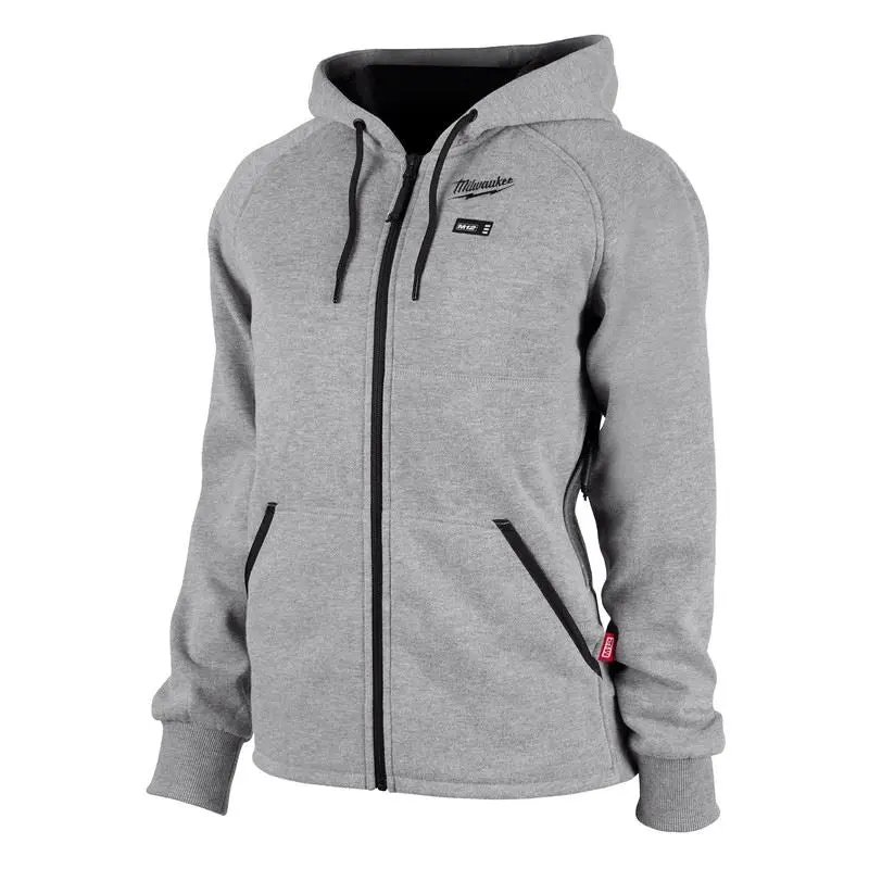 Milwaukee 336G-21 M12 Womens Heated Hoodie - GrayMEDIUM
