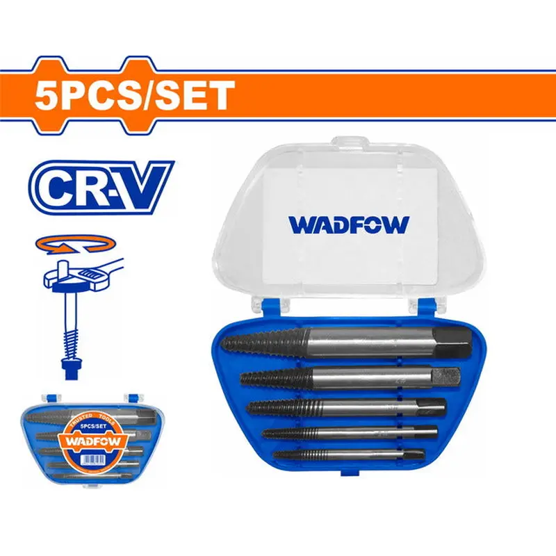 WADFOW Screw Extractor Set 5pcs