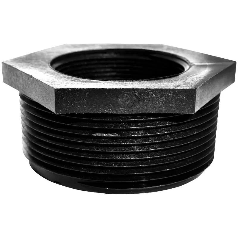Green Leaf RB1238P Reducer Bushing, 1/2 x 3/8 in, MNPT x FNPT, Polypropylene