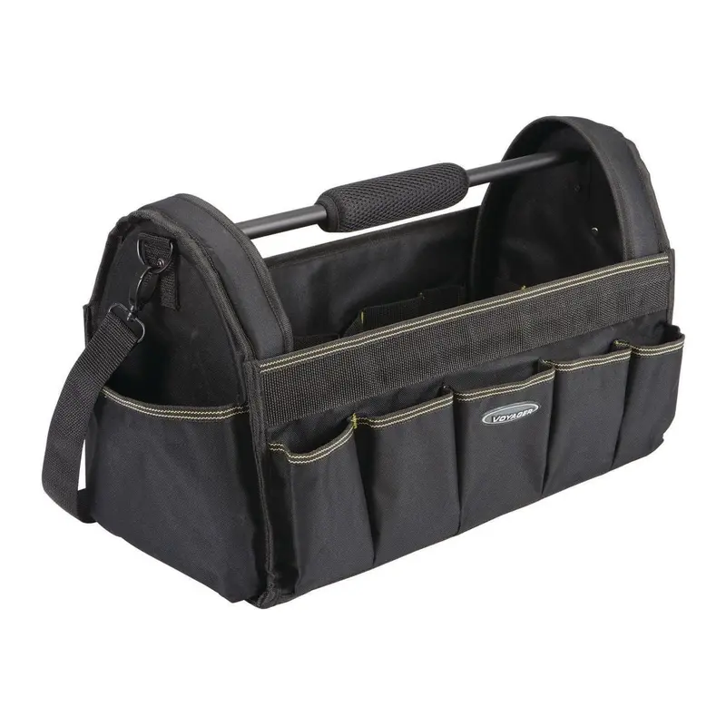 19 in. Tool Tote with 14 Pockets
