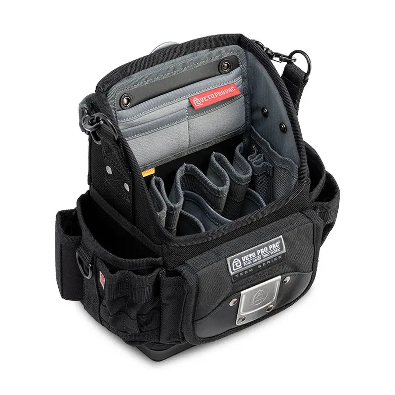 Veto Pro Pac TP6B BLACKOUT Compact Open Top Tool Bag