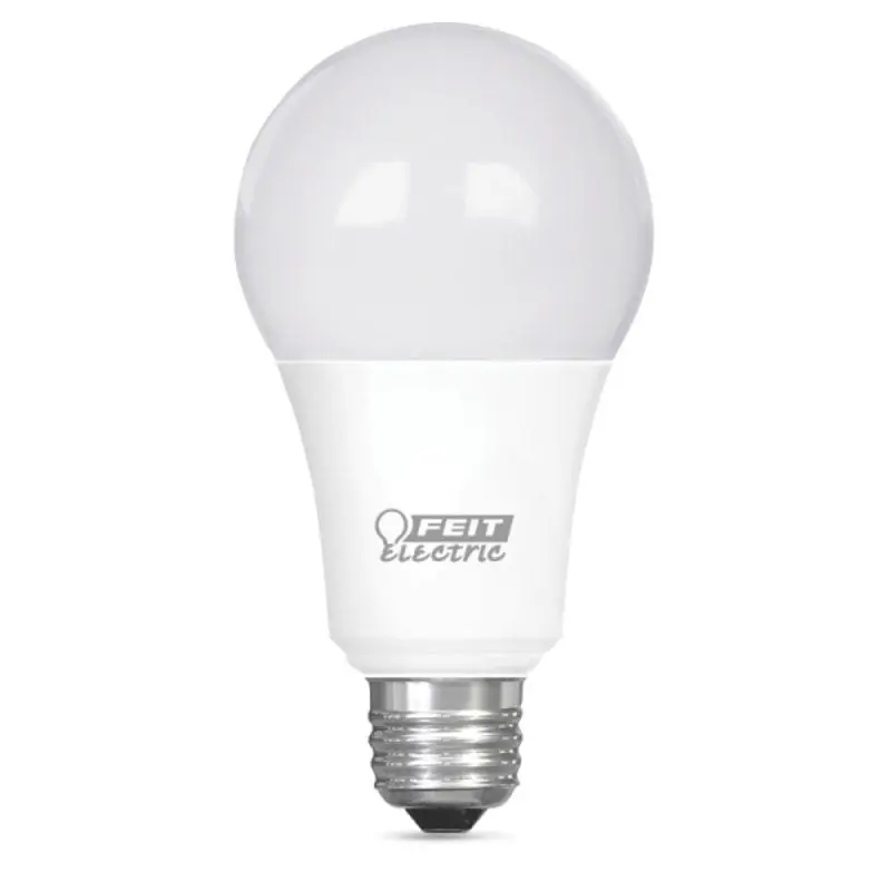 Feit Electric OM75DM/930CA/2 LED Lamp, General Purpose, A19 Lamp, 75 W Equivalent, E26 Lamp Base, Dimmable