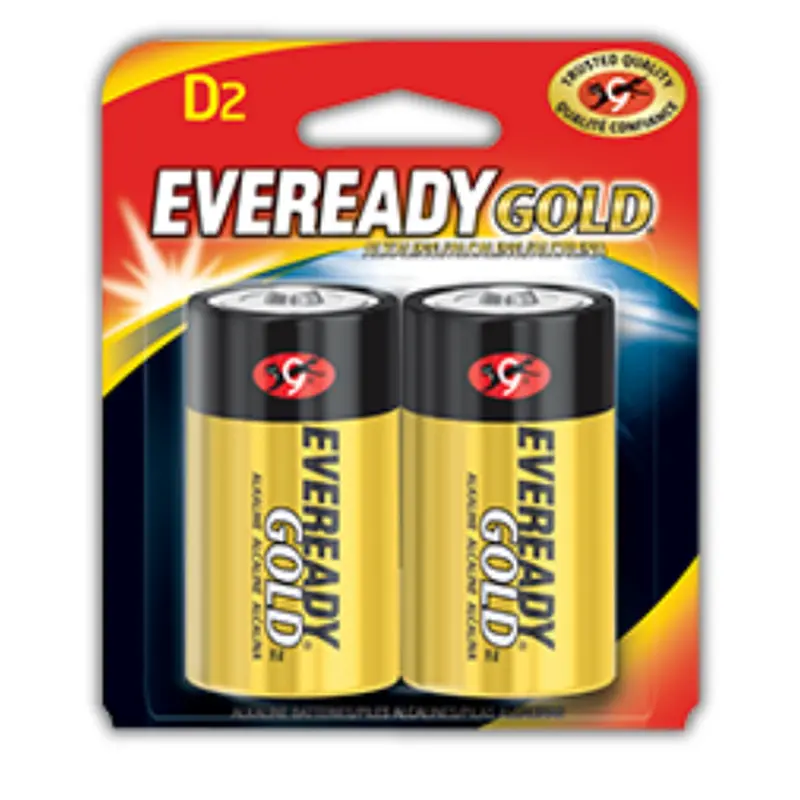 Energizer EVEREADY Gold D2 pk