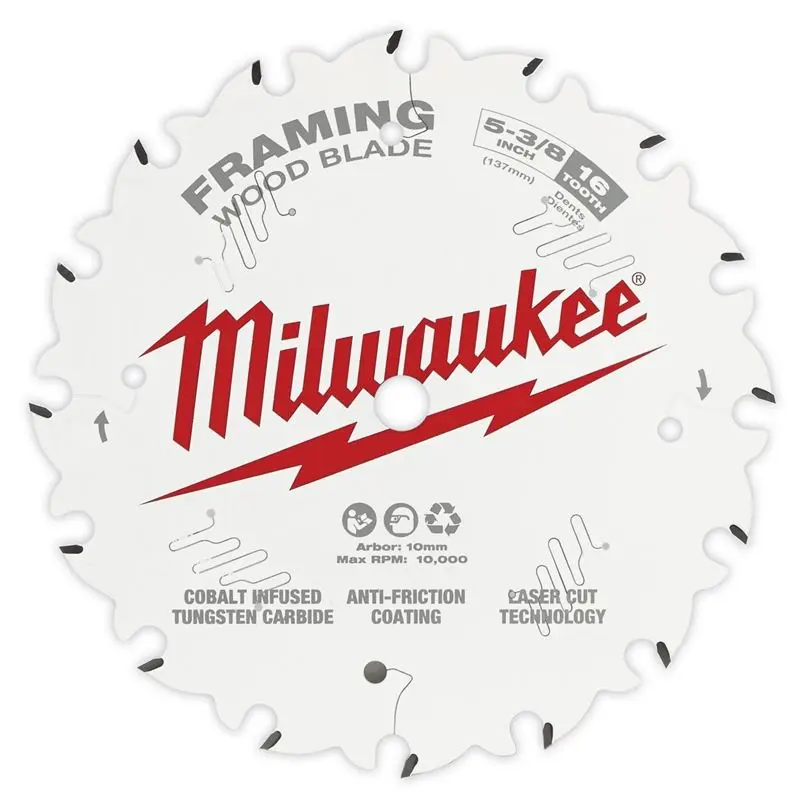 48-40-0522 5-3/8 in. 16 Tooth Framing Circular Saw Blade