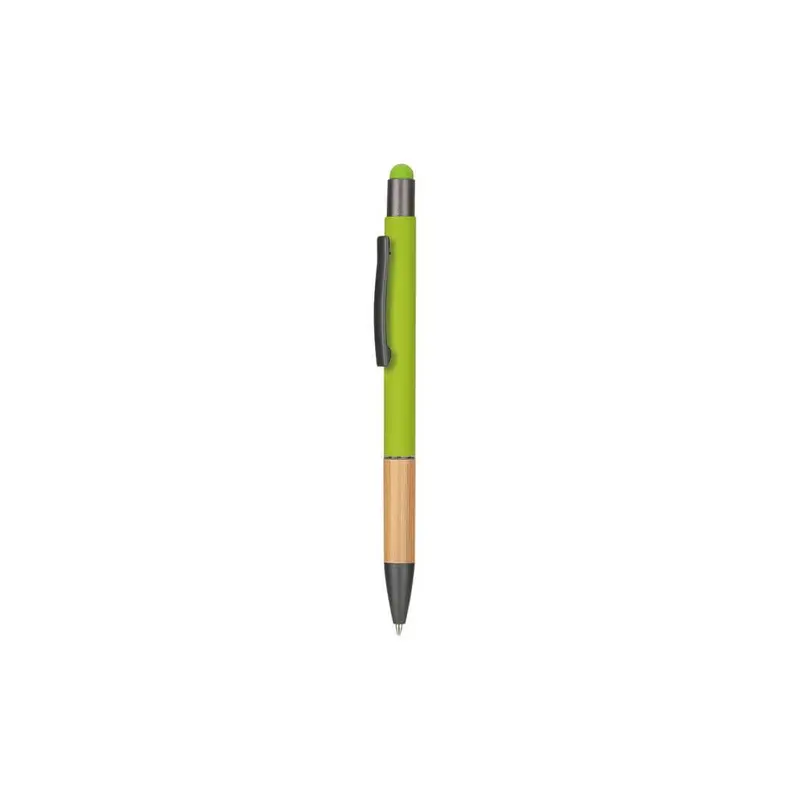 AYTOS - Metal Stylus Pen with Bamboo Grip - Green