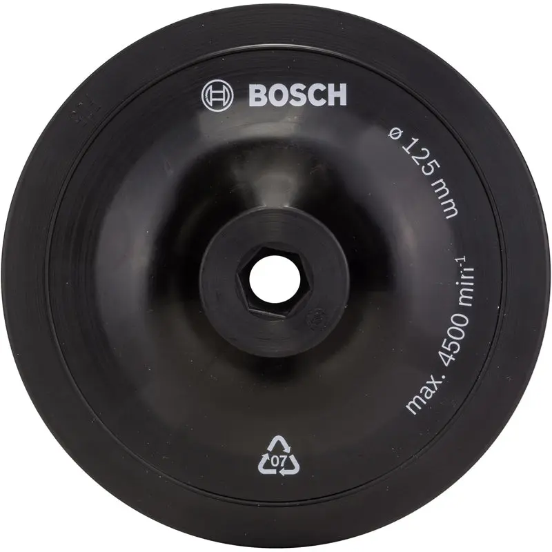 Backing Pad 125mm For Clamping