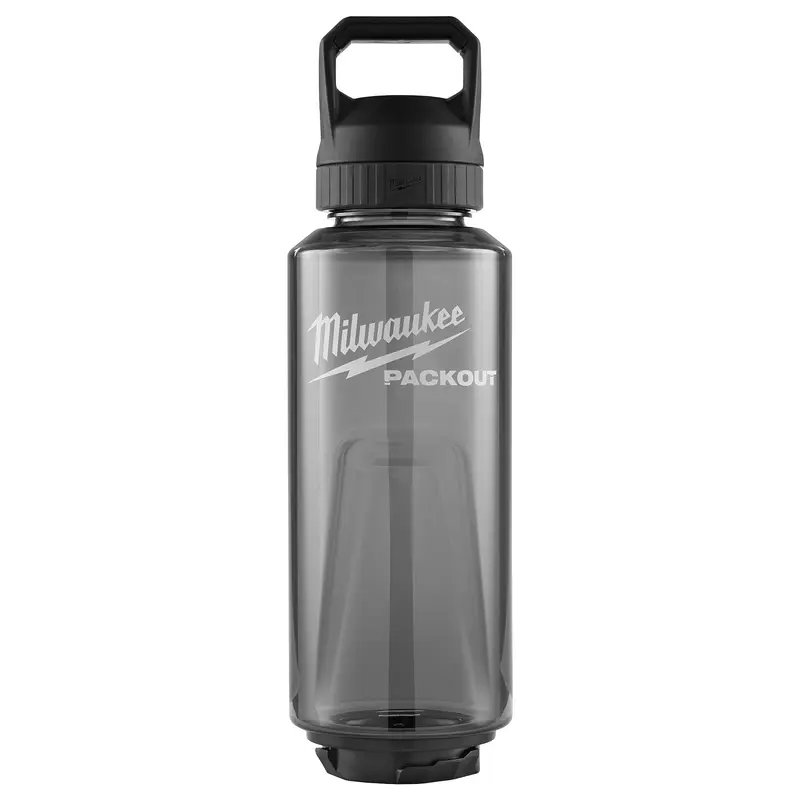 Milwaukee 48-22-8373R PACKOUT 48oz Bottle with Chug Lid - Black