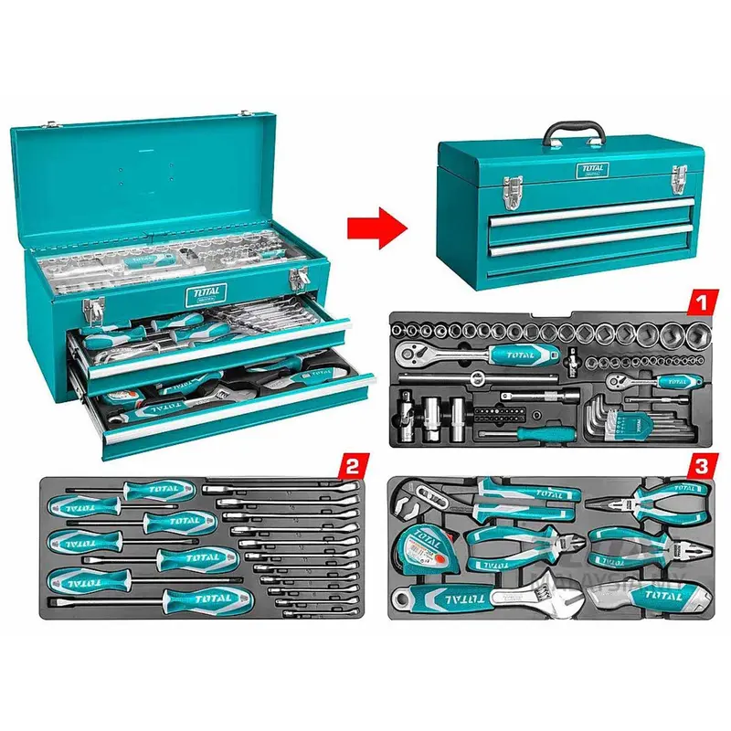 THPTCS70971 97 Pcs Tool Chest Set