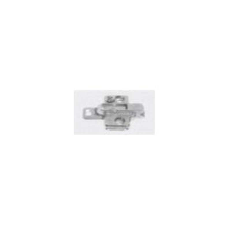 blum 175H9190.22 Wing Mounting Plate, Zinc, Nickel-Plated