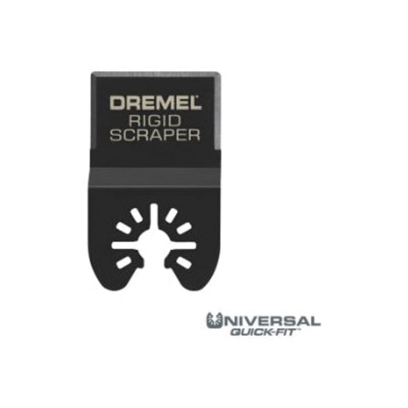 DREMEL MM600 Oscillating Multi-Tool Rigid Blade, 1-1/2 in L Blade, 0.78 in W Blade, 1-Piece
