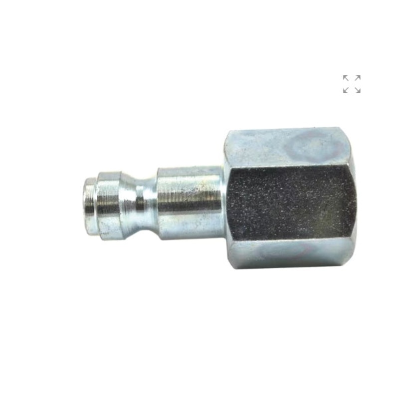 Forney Tru-Flate 75398 Air Plug, 1/4 in FNPT x 3/8 in FNPT, Steel