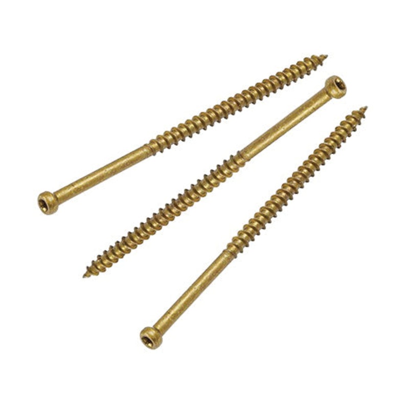 GRK FASTENERS Trim 96055 Finishing Screw, #8 Thread, Star Drive, T10 Drive, Trim Head, 1-1/4 in OAL, Steel