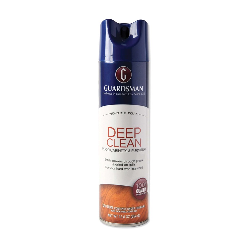 Guardsman 460500 Deep Clean Purifying Wood Cleaner, 12.5 oz, Aerosol