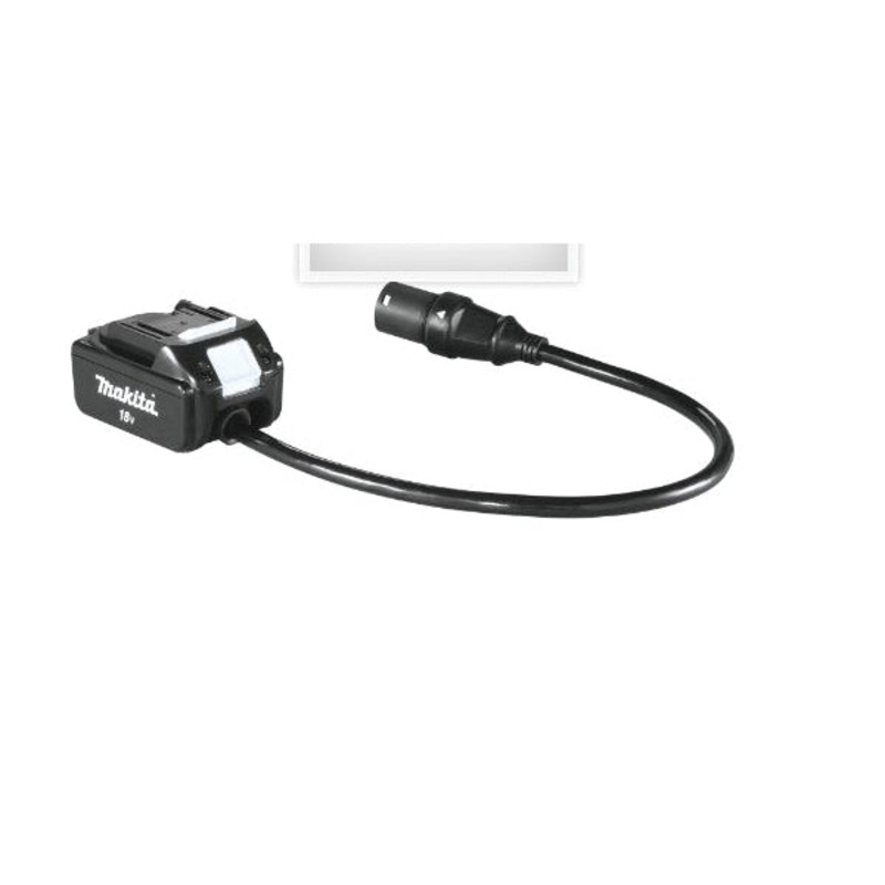 Makita 191J50-7 Adapter, 18 V, For Use With: Makita PDC01 LXT and LXT X2 Portable Backpack Power Supplies
