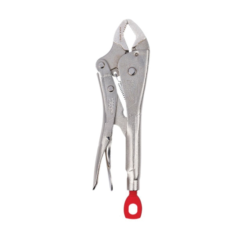 Milwaukee 48-22-3607 Locking Plier, 7 in OAL, Ergonomic Handle, Curved Jaw