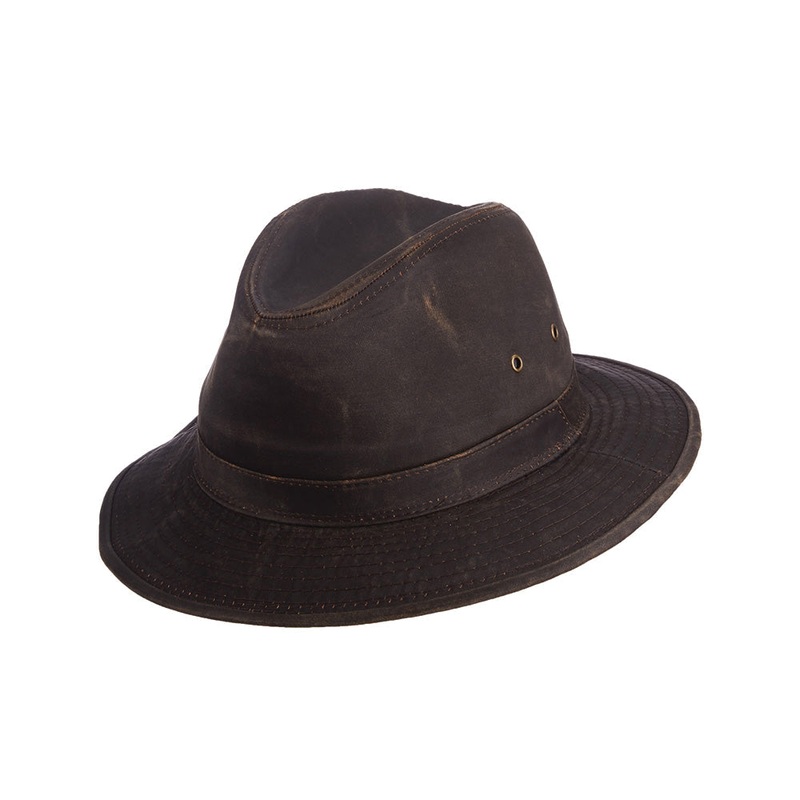 SCALA MC146 Series MC146-BRN Trek Safari Hat, M, L, XL, Cotton Outer, Brown